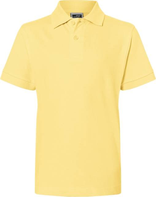 Daiber Junior Classic Polo – Light Yellow