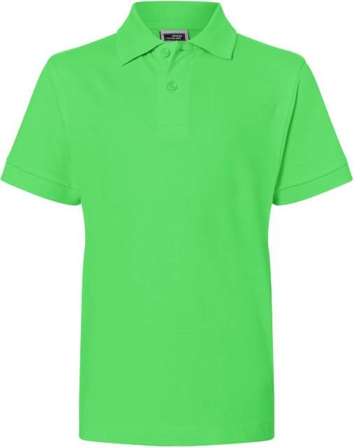 Daiber Junior Classic Polo – Lime Green