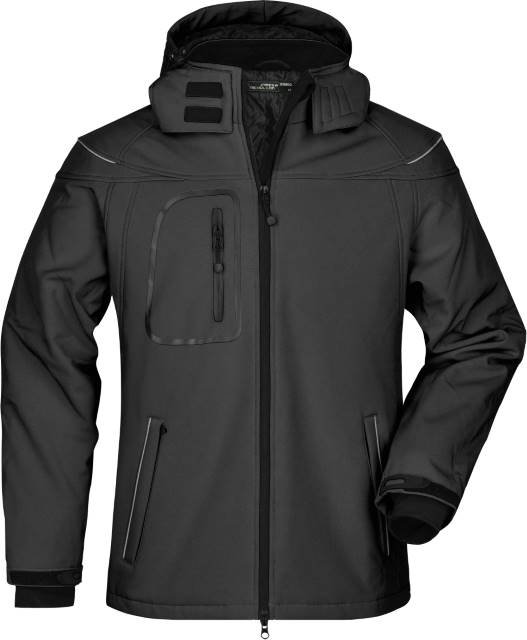 Daiber Men's Winter Softshell Jacket – Black