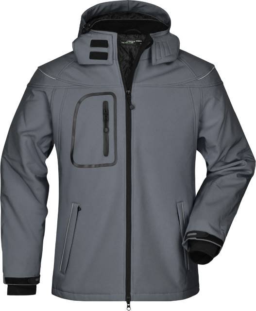Daiber Men's Winter Softshell Jacket – Carbon