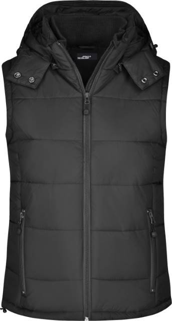 Daiber Ladies' Padded Vest – Black