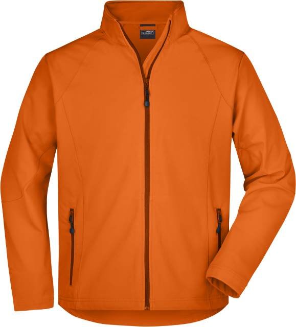 Daiber Men's Softshell Jacket – Orange