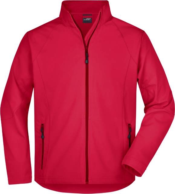 Daiber Men's Softshell Jacket – Red