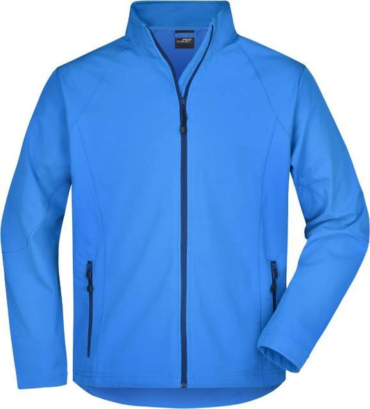 Daiber Men's Softshell Jacket – Azur