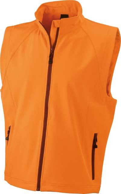 Daiber Men's Softshell Vest – Orange