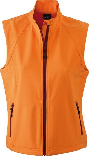 Daiber Ladies' Softshell Vest – Orange