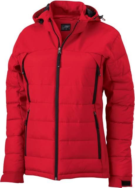Daiber Ladies' Outdoor Hybrid Jacket – Red