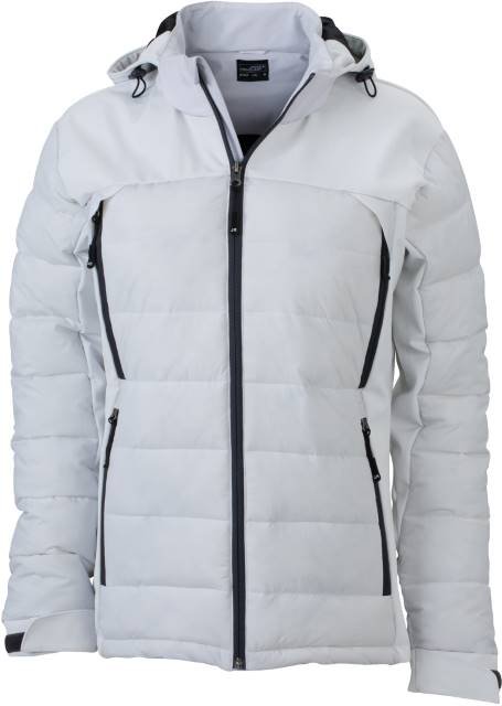 Daiber Ladies' Outdoor Hybrid Jacket – White
