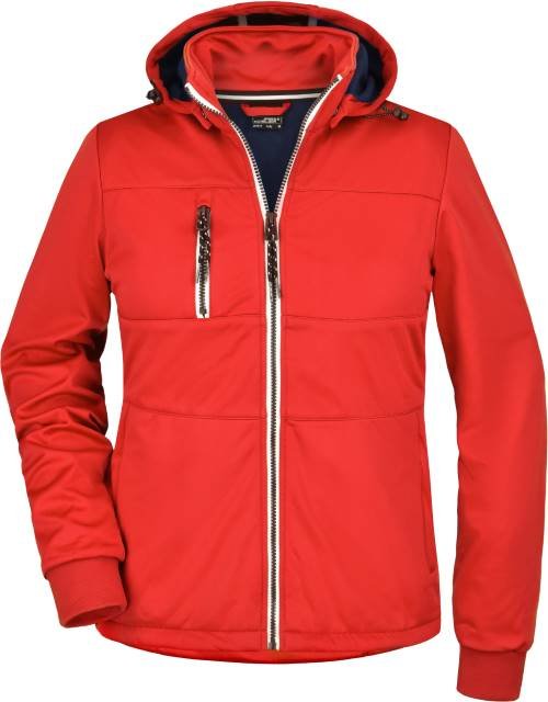Daiber Ladies' Maritime Jacket – Red / Navy