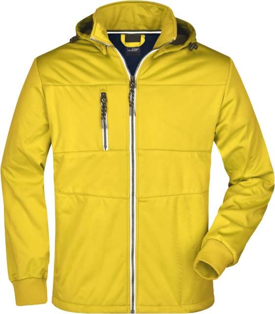 Daiber Men's Maritime Jacket – Sun Yellow / Navy