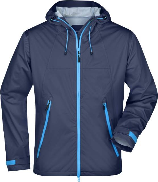 Daiber Men's Outdoor Jacket – Navy / Cobalt