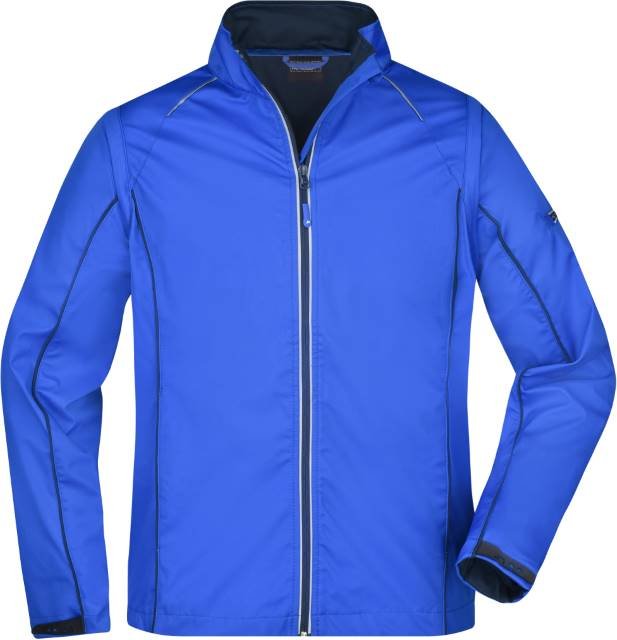Daiber Men's Zip-Off Softshell Jacket – Nautic Blue / Navy