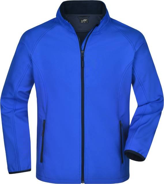 Daiber Men's Promo Softshell Jacket – Nautic Blue / Navy