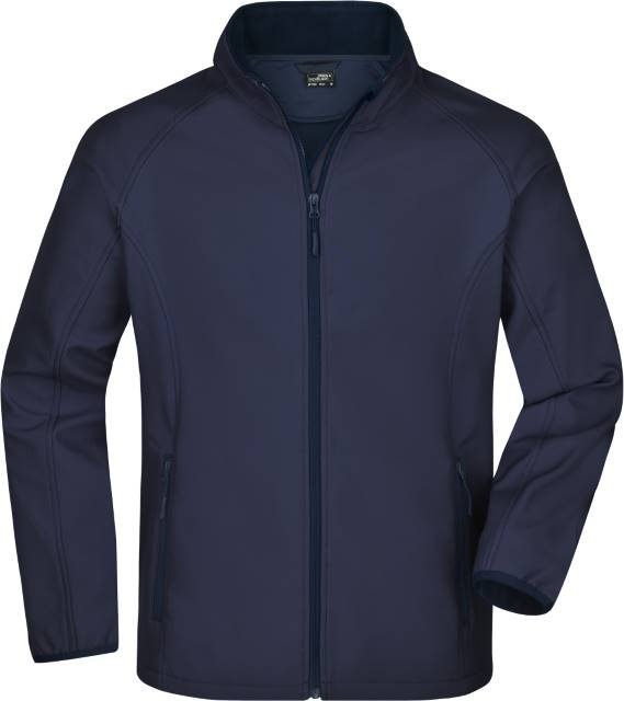 Daiber Men's Promo Softshell Jacket – Navy / Navy