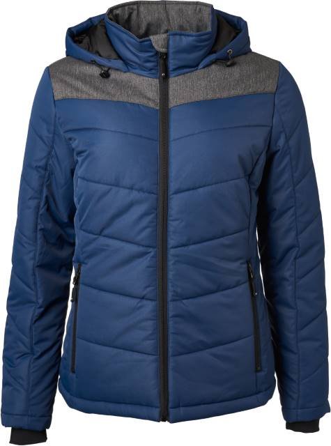 Daiber Ladies' Winter Jacket – Navy / Anthracite Melange