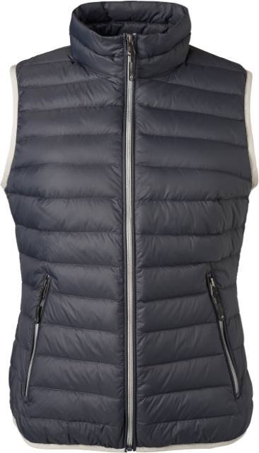 Daiber Ladies' Down Vest – Graphite / Silver (Solid)