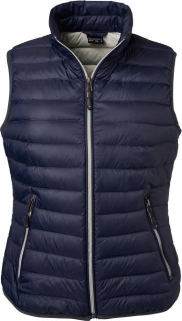 Daiber Ladies' Down Vest – Navy / Silver (Solid)