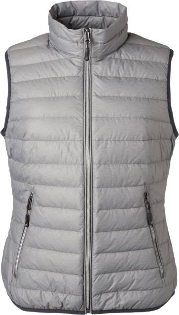 Daiber Ladies' Down Vest – Silver Melange / Graphite