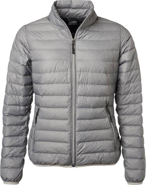 Daiber Ladies' Down Jacket – Silver Melange / Graphite