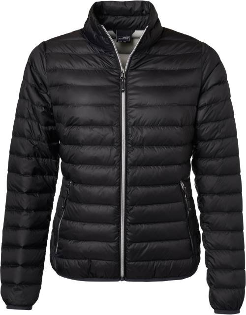 Daiber Ladies' Down Jacket – Black / Silver (Solid)