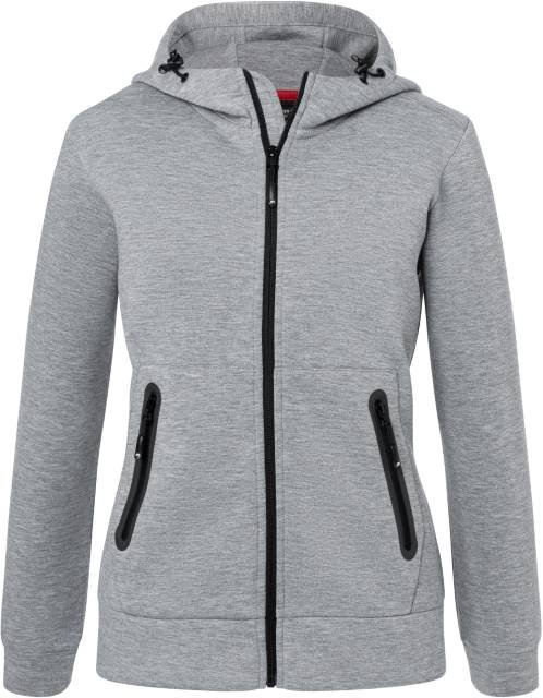 Daiber Ladies' Hooded Jacket – Light Melange