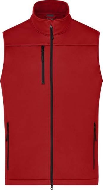Daiber Men's Softshell Vest – Red