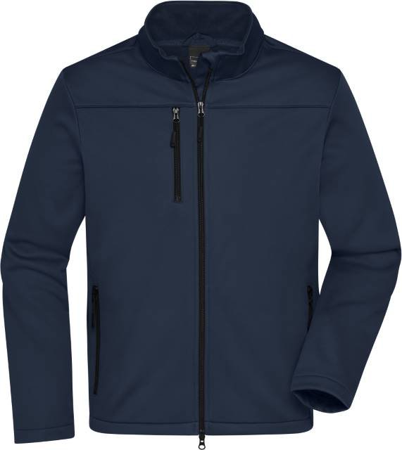 Daiber Men's Softshell Jacket – Navy