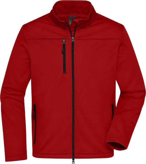 Daiber Men's Softshell Jacket – Red