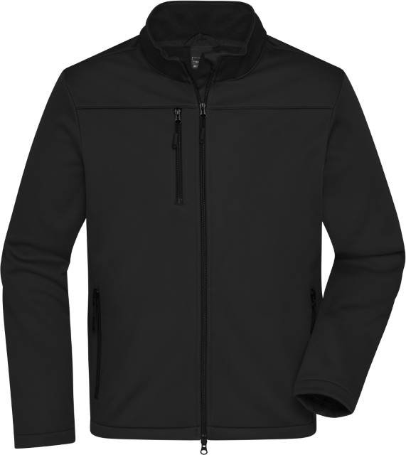 Daiber Men's Softshell Jacket – Black