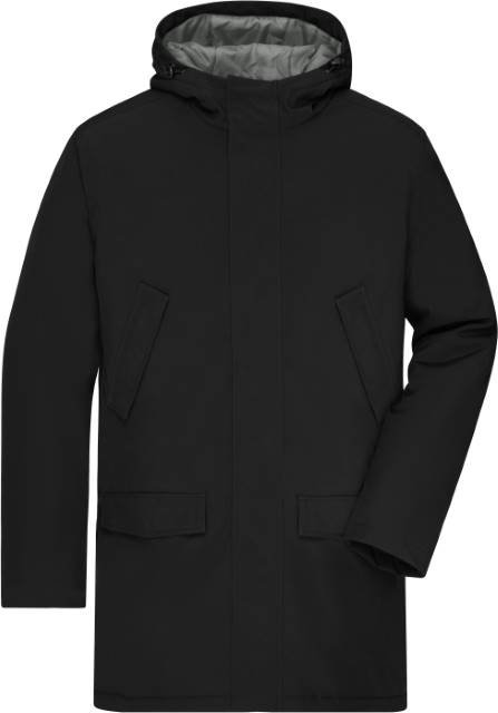 Daiber Men's Business Parka – Black