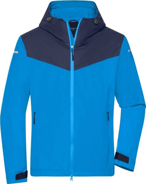 Daiber Men's Allweather Jacket – Bright Blue / Navy