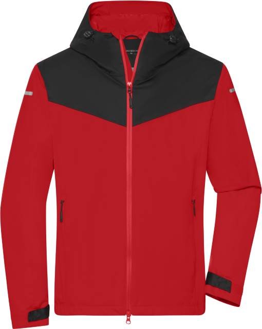 Daiber Men's Allweather Jacket – Light Red / Black