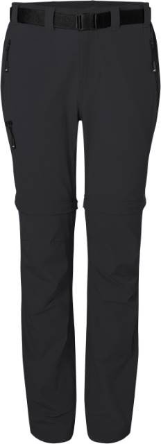 Daiber Ladies' Zip-Off Trekking Pants – Black