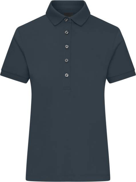 Daiber Ladies' Mercerised Polo – Graphite