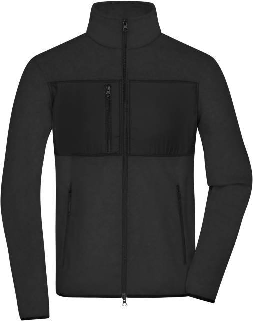 Daiber Men's Fleece Jacket – Black / Black