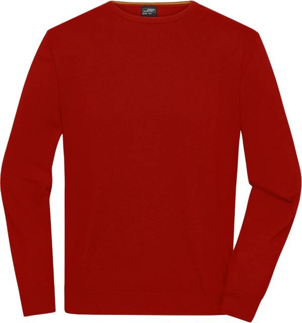 Daiber Men's Round-Neck Pullover – Red