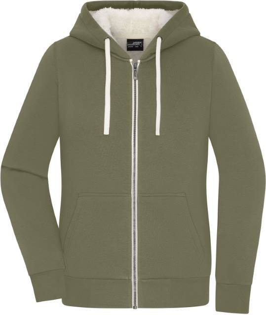 Daiber Ladies' Doubleface Jacket – Olive / Nature