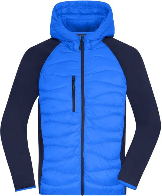 Daiber Men's Hybrid Jacket – Blue / Navy