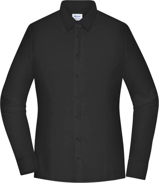 Daiber Ladies' Shirt - Slim-Fit – Black