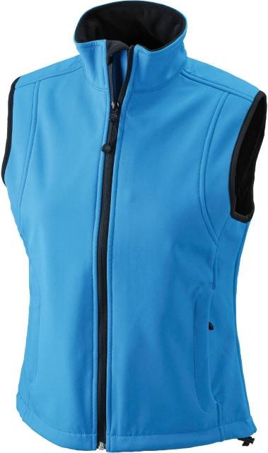 Daiber Ladies' Softshell Vest – Aqua
