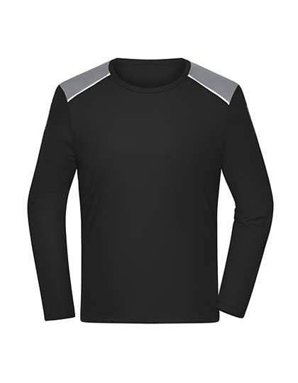 Daiber Men's Running Shirt Longsleeve – Black