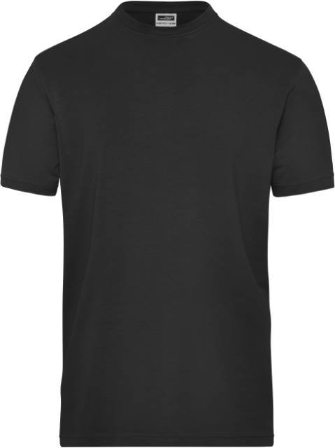 Daiber Men's BIO Stretch-T Work - SOLID - – Black
