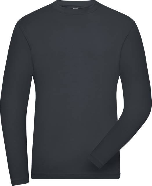 Daiber Men's BIO Stretch-Longsleeve Work - SOLID - – Carbon