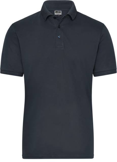 Daiber Men's BIO Stretch-Polo Work - SOLID - – Carbon