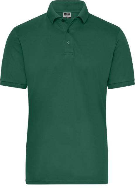 Daiber Men's BIO Stretch-Polo Work - SOLID - – Dark Green