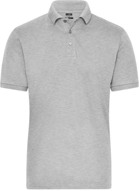 Daiber Men's BIO Stretch-Polo Work - SOLID - – Grey Heather