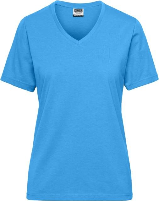 Daiber Ladies' Bio Workwear T-Shirt – Aqua
