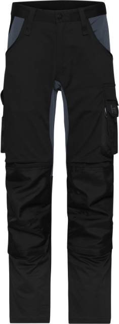 Daiber Workwear Stretch-Pants Slim Line – Black / Carbon