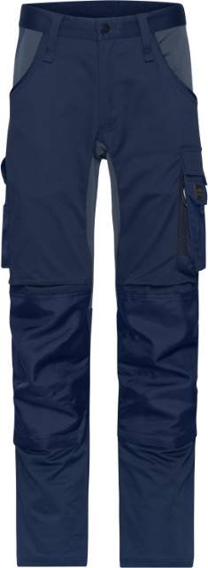 Daiber Workwear Stretch-Pants Slim Line – Navy / Carbon