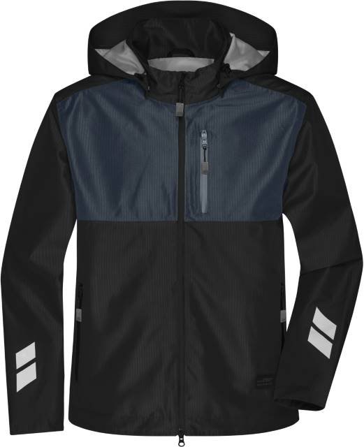 Daiber Hardshell Workwear Jacket – Black / Carbon